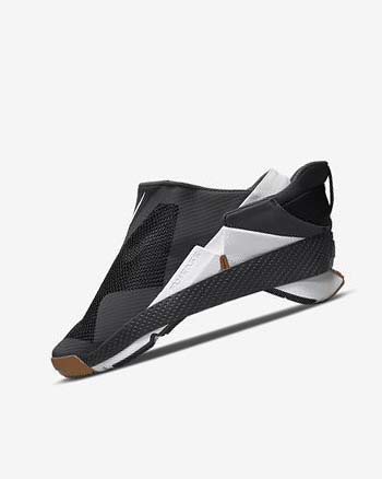 Nike Go FlyEase Negros Grises Oscuro Dorados Blancos | MX 3082